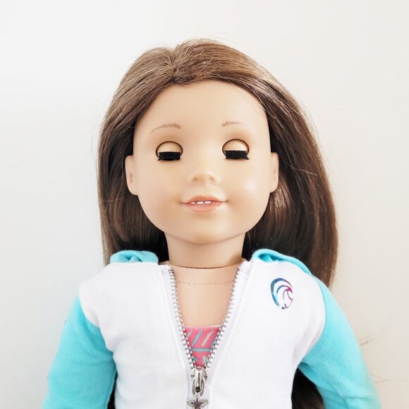 American Girl Retired 2020 GOTY Joss Kendrick Doll Meet Outfit Hearing Aids Book - Picture 6 of 15